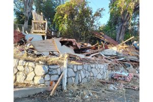 Sonora Bird house demolished—Photo by Andrea Jones