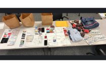 Stolen items found inside vehicle—ACSO photo