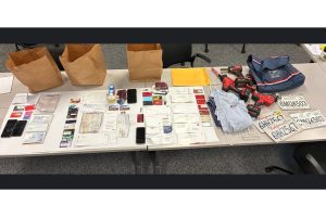 Stolen items found inside vehicle—ACSO photo