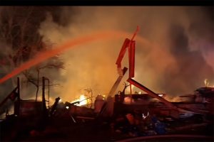 Structure fire in Amador County where body found inside—ACFD photo