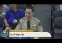TC Sheriff David Vasquez speaks to the Board of Supervisors