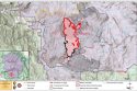 YNP map of Dome Fire closure areas