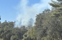 Fire on Golf Links Road - Photo by Mark Truppner